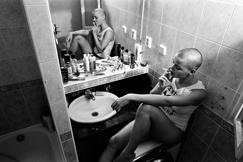 Žena, kůže, tíseň, kost 6